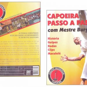 DVD Capoeira Passo a Passo com Mestre Burguês