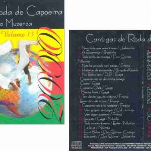 CD Cantigas de Roda de Capoeira Grupo Muzenza Vol. 13
