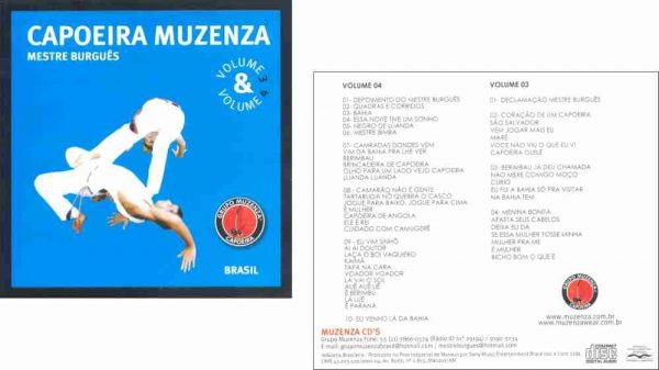 CD Capoeira Muzenza Vol.03 e 04